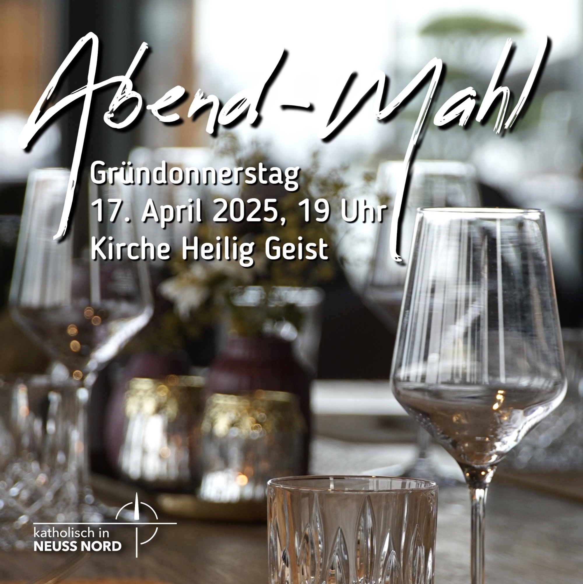 Abend-Mahl Werbung 2025