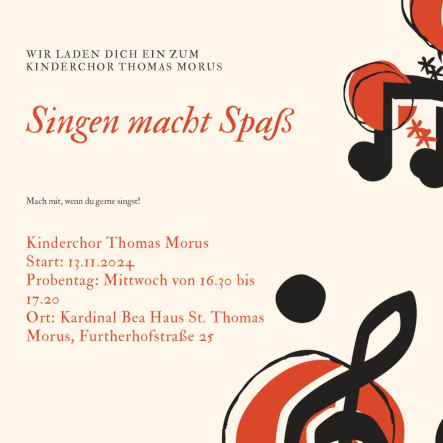 Kinderchor Thomas Morus