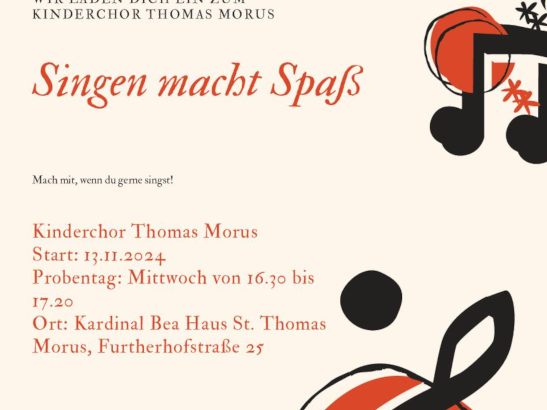 Kinderchor Thomas Morus